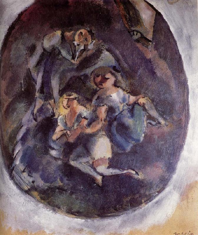 Jules Pascin Three younger girl